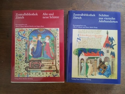 Zentralbibliothek Zürich (2 Bücher über deren Schätze)